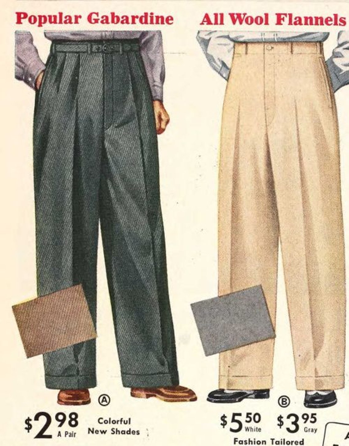 Vintage suit detail
